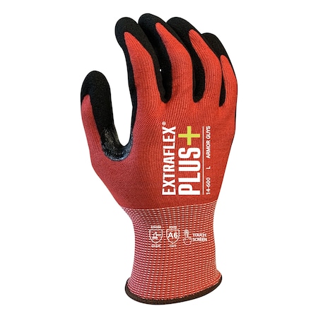 Armor Guys Cut Resistant Gloves, Cut Level A6 , HCT MicroFoam Nitrile Palm , XL 12 PK 14-600-XL